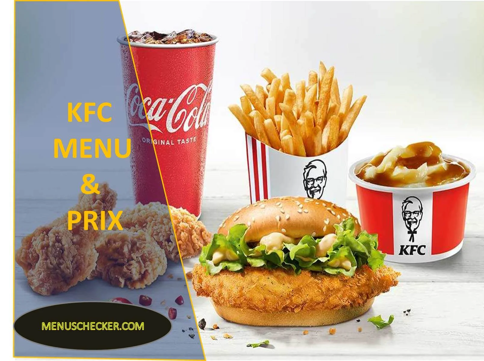 KFC Menu & Prix